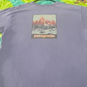 VTG 90 Patagonia Organic Mountain Sunset MiUSA Tee